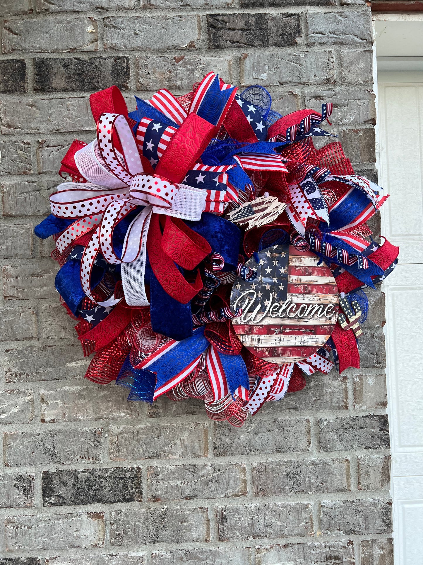 Independence Day/Patriotic/Fourth of July Wreath