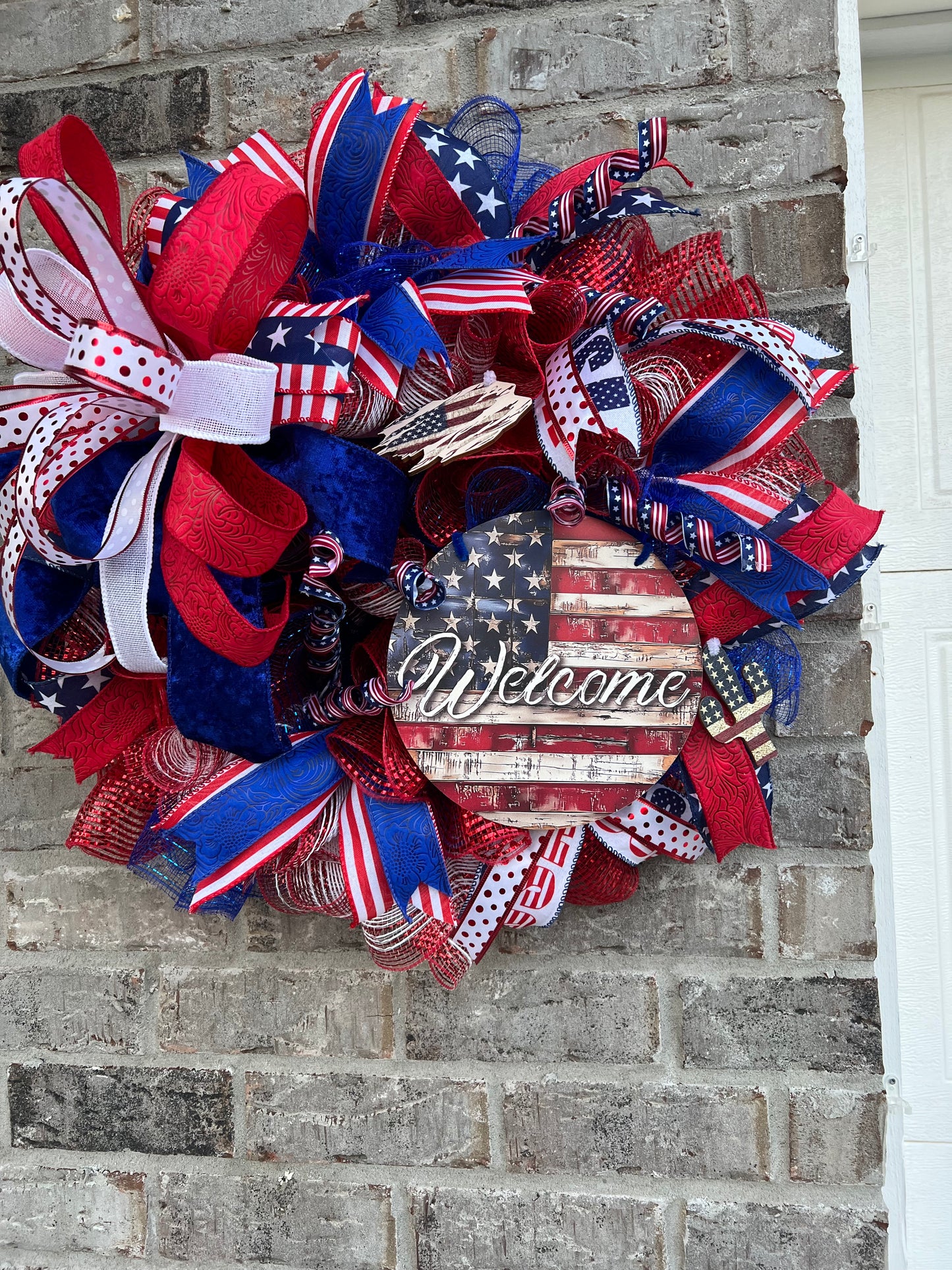 Independence Day/Patriotic/Fourth of July Wreath